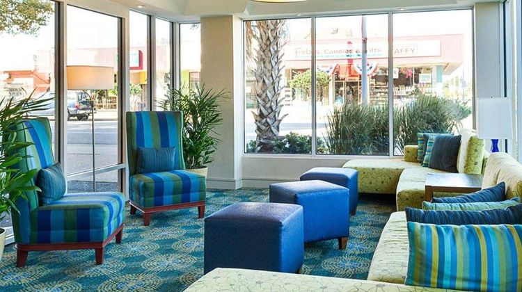 Comfort Suites Beachfront Lobby