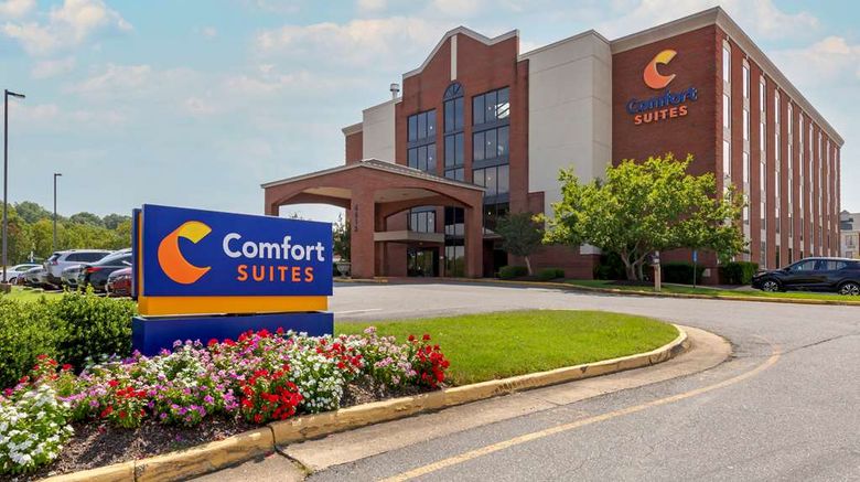 Comfort Suites Fredericksburg South Exterior. Images powered by <a href="https://iceportal.shijigroup.com" target="_blank" rel="noopener">Ice Portal</a>.