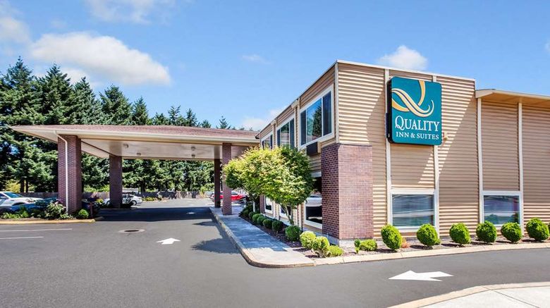 <b>Quality Inn and Suites Vancouver North Exterior</b>. Images powered by <a href="https://iceportal.shijigroup.com/" title="IcePortal" target="_blank">IcePortal</a>.