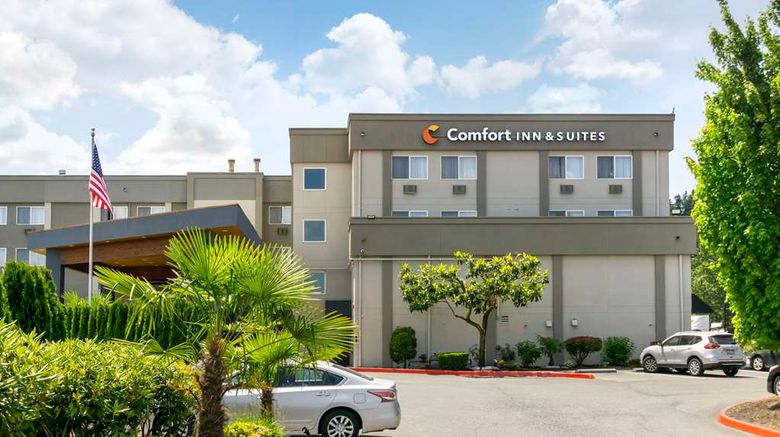 <b>Comfort Inn & Suites Pacific - Auburn Exterior</b>. Images powered by <a href="https://iceportal.shijigroup.com/" title="IcePortal" target="_blank">IcePortal</a>.