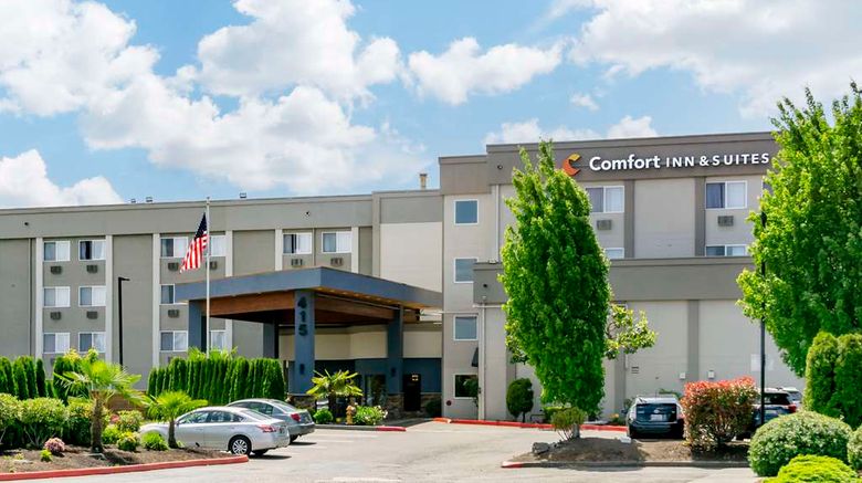 Comfort Inn  and  Suites Pacific - Auburn Exterior. Images powered by <a href="https://iceportal.shijigroup.com" target="_blank" rel="noopener">Ice Portal</a>.