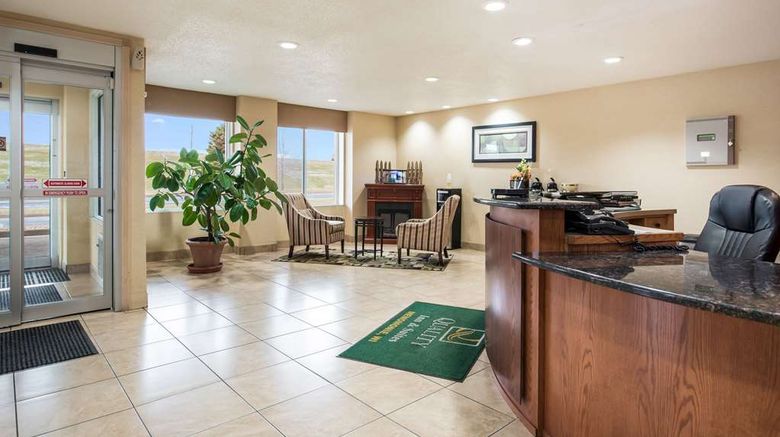 <b>Quality Inn and Suites Menomonie Lobby</b>. Images powered by <a href="https://iceportal.shijigroup.com/" title="IcePortal" target="_blank">IcePortal</a>.