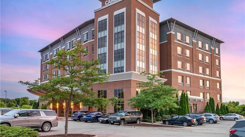 Cambria Hotel Madison East Exterior. Images powered by <a href="https://iceportal.shijigroup.com" target="_blank" rel="noopener">Ice Portal</a>.