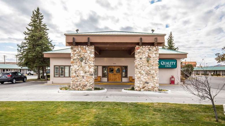 <b>Quality Inn Rock Springs Green River Exterior</b>. Images powered by <a href="https://iceportal.shijigroup.com/" title="IcePortal" target="_blank">IcePortal</a>.