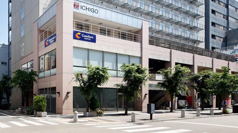Comfort Hotel Osaka Shinsaibashi Exterior. Images powered by <a href="https://iceportal.shijigroup.com" target="_blank" rel="noopener">Ice Portal</a>.