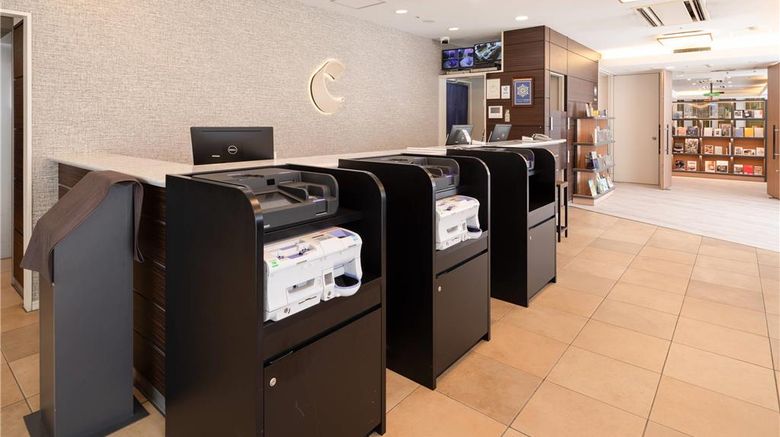 <b>Comfort Hotel Tokyo Kiyosumi Shirakawa Lobby</b>. Images powered by <a href="https://iceportal.shijigroup.com/" title="IcePortal" target="_blank">IcePortal</a>.