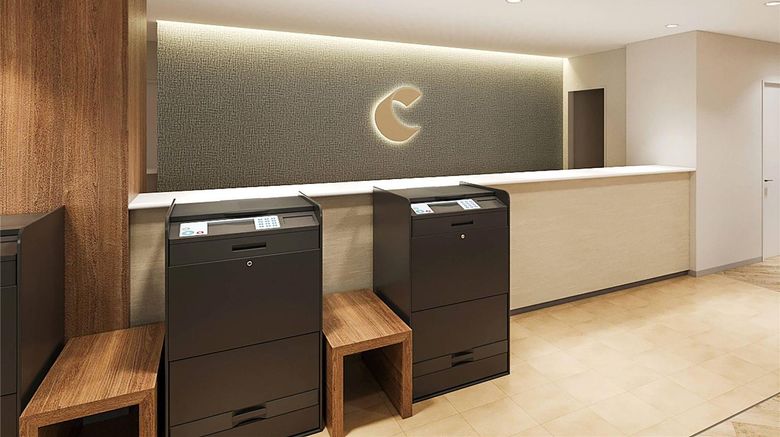 <b>Comfort Hotel Sendai East Lobby</b>. Images powered by <a href="https://iceportal.shijigroup.com/" title="IcePortal" target="_blank">IcePortal</a>.