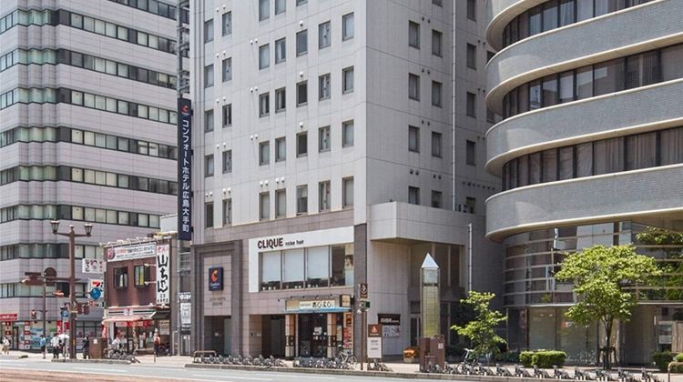 Comfort Hotel Hiroshima Otemachi Exterior