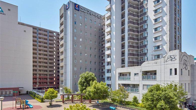 Comfort Hotel Kure Exterior. Images powered by <a href="https://iceportal.shijigroup.com" target="_blank" rel="noopener">Ice Portal</a>.