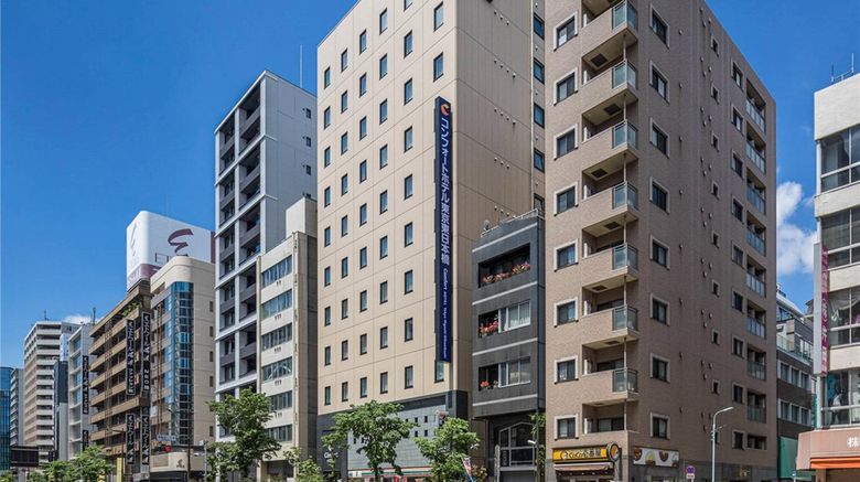 Comfort Hotel Tokyo Higashi Nihombashi Exterior. Images powered by <a href="https://iceportal.shijigroup.com" target="_blank" rel="noopener">Ice Portal</a>.