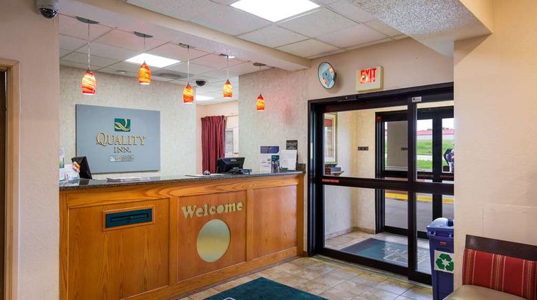 <b>Quality Inn I-70 Near Kansas Speedway Lobby</b>. Images powered by <a href="https://iceportal.shijigroup.com/" title="IcePortal" target="_blank">IcePortal</a>.