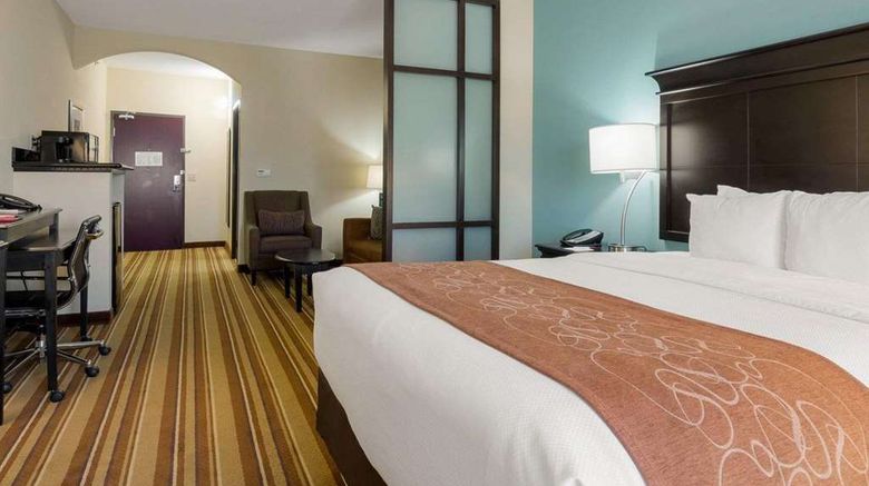 <b>Comfort Suites Room</b>. Images powered by <a href="https://iceportal.shijigroup.com/" title="IcePortal" target="_blank">IcePortal</a>.