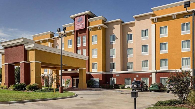 <b>Comfort Suites Gonzales Exterior</b>. Images powered by <a href="https://iceportal.shijigroup.com/" title="IcePortal" target="_blank">IcePortal</a>.