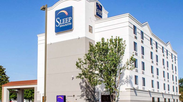 <b>Sleep Inn & Suites Exterior</b>. Images powered by <a href="https://iceportal.shijigroup.com/" title="IcePortal" target="_blank">IcePortal</a>.