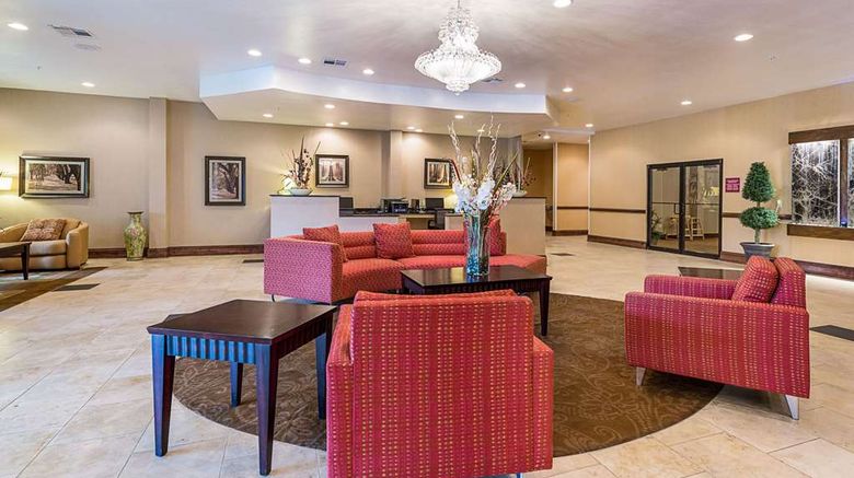 <b>Comfort Suites Leesville near Fort Johnson Lobby</b>. Images powered by <a href="https://iceportal.shijigroup.com/" title="IcePortal" target="_blank">IcePortal</a>.