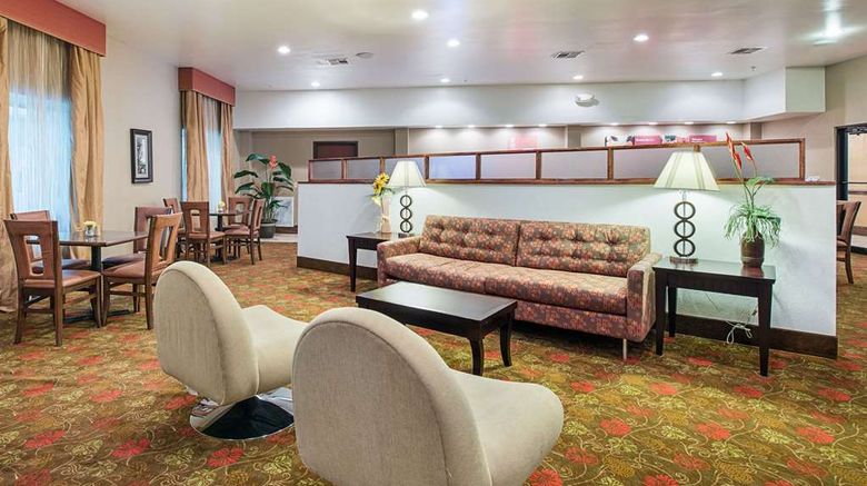 <b>Comfort Suites Leesville near Fort Johnson Restaurant</b>. Images powered by <a href="https://iceportal.shijigroup.com/" title="IcePortal" target="_blank">IcePortal</a>.