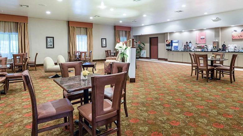 <b>Comfort Suites Leesville near Fort Johnson Restaurant</b>. Images powered by <a href="https://iceportal.shijigroup.com/" title="IcePortal" target="_blank">IcePortal</a>.