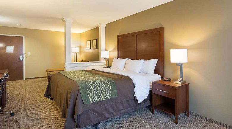 <b>Comfort Inn & Suites Hotel Zachary Suite</b>. Images powered by <a href="https://iceportal.shijigroup.com/" title="IcePortal" target="_blank">IcePortal</a>.