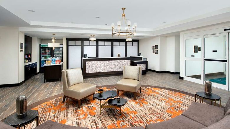 <b>Homewood Suites Kansas City Speedway Lobby</b>. Images powered by <a href="https://iceportal.shijigroup.com/" title="IcePortal" target="_blank">IcePortal</a>.