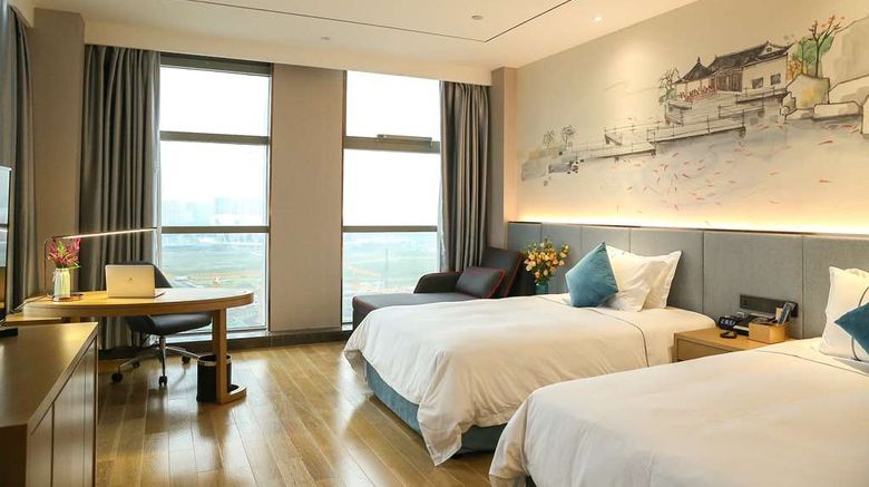 <b>Ramada Encore by Wyndham Hangzhou Aoti Room</b>. Images powered by <a href="https://iceportal.shijigroup.com/" title="IcePortal" target="_blank">IcePortal</a>.