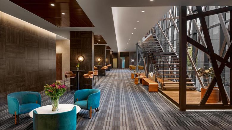 <b>Hyatt Centric Las Condes Santiago Lobby</b>. Images powered by <a href="https://iceportal.shijigroup.com/" title="IcePortal" target="_blank">IcePortal</a>.