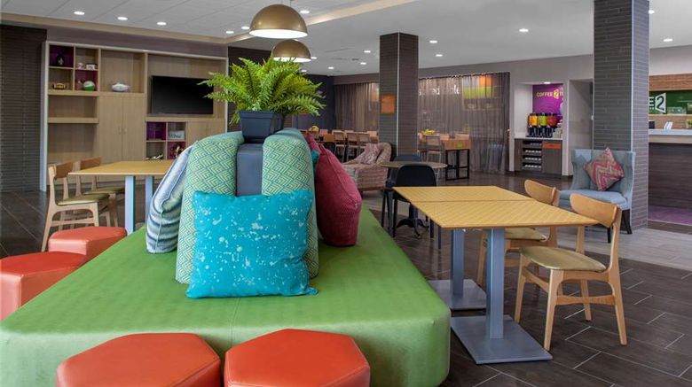 <b>Home2 Suites by Hilton Lake Charles Lobby</b>. Images powered by <a href="https://iceportal.shijigroup.com/" title="IcePortal" target="_blank">IcePortal</a>.