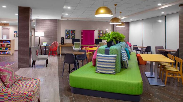 <b>Home2 Suites by Hilton Lake Charles Lobby</b>. Images powered by <a href="https://iceportal.shijigroup.com/" title="IcePortal" target="_blank">IcePortal</a>.