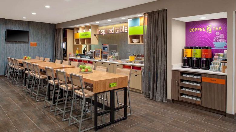 <b>Home2 Suites by Hilton Lake Charles Restaurant</b>. Images powered by <a href="https://iceportal.shijigroup.com/" title="IcePortal" target="_blank">IcePortal</a>.