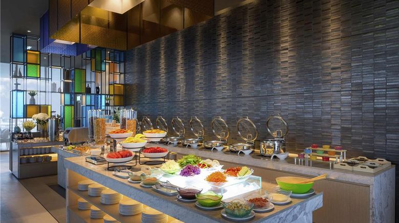 <b>Ibis Styles Bangkok Sukhumvit Restaurant</b>. Images powered by <a href="https://iceportal.shijigroup.com/" title="IcePortal" target="_blank">IcePortal</a>.
