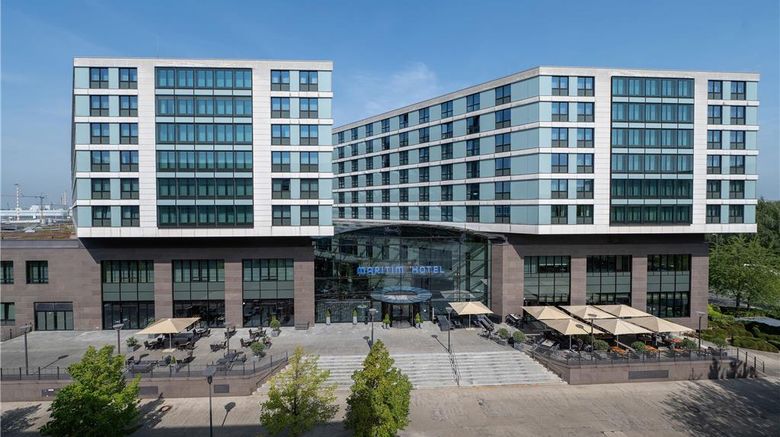 Maritim Hotel Duesseldorf Exterior. Images powered by <a href="https://iceportal.shijigroup.com" target="_blank" rel="noopener">Ice Portal</a>.