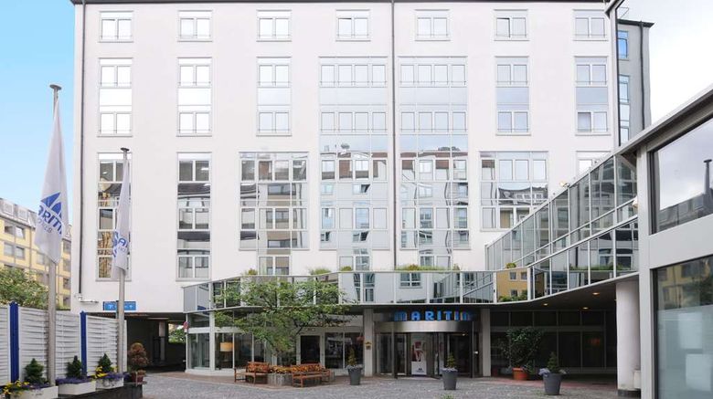 <b>Maritim Hotel Muenchen Exterior</b>. Images powered by <a href="https://iceportal.shijigroup.com/" title="IcePortal" target="_blank">IcePortal</a>.