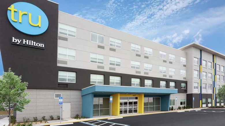 Tru by Hilton Jacksonville St. Johns Exterior. Images powered by <a href="https://iceportal.shijigroup.com" target="_blank" rel="noopener">Ice Portal</a>.