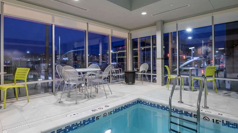<b>Home2 Suites Kansas City Downtown Pool</b>. Images powered by <a href="https://iceportal.shijigroup.com/" title="IcePortal" target="_blank">IcePortal</a>.