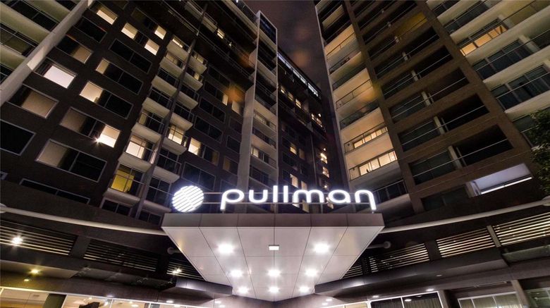 <b>Pullman Adelaide Exterior</b>. Images powered by <a href="https://iceportal.shijigroup.com/" title="IcePortal" target="_blank">IcePortal</a>.