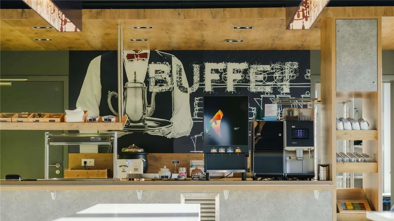 <b>Ibis Budget Brugge Jabbeke Restaurant</b>. Images powered by <a href="https://iceportal.shijigroup.com/" title="IcePortal" target="_blank">IcePortal</a>.