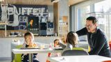 <b>Ibis Budget Brugge Jabbeke Restaurant</b>. Images powered by <a href="https://iceportal.shijigroup.com/" title="IcePortal" target="_blank">IcePortal</a>.