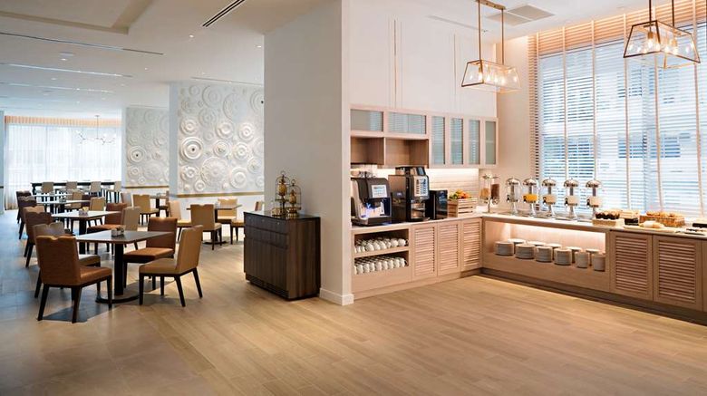 <b>Hyatt Place Bangkok Sukhumvit Restaurant</b>. Images powered by <a href="https://iceportal.shijigroup.com/" title="IcePortal" target="_blank">IcePortal</a>.