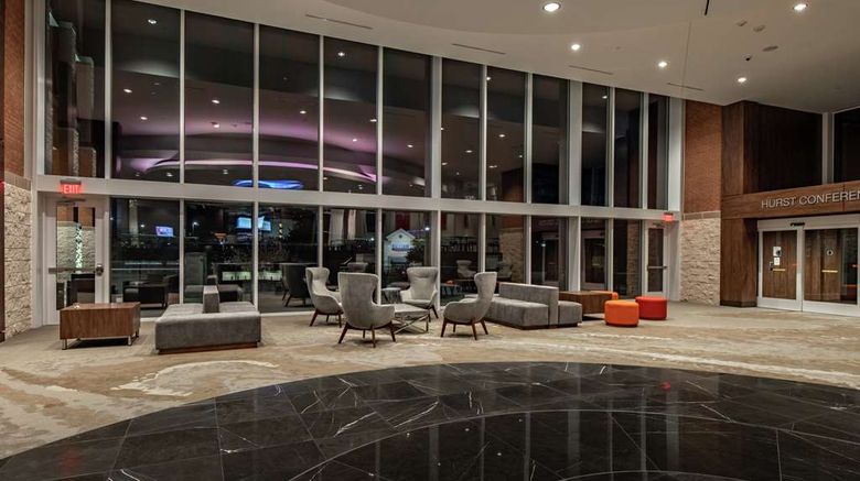 <b>Hilton Garden Inn Dallas at Hurst Conf Lobby</b>. Images powered by <a href="https://iceportal.shijigroup.com/" title="IcePortal" target="_blank">IcePortal</a>.