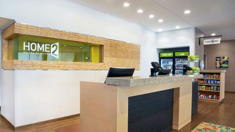 <b>Home2 Suites Indianapolis So/Greenwood Lobby</b>. Images powered by <a href="https://iceportal.shijigroup.com/" title="IcePortal" target="_blank">IcePortal</a>.