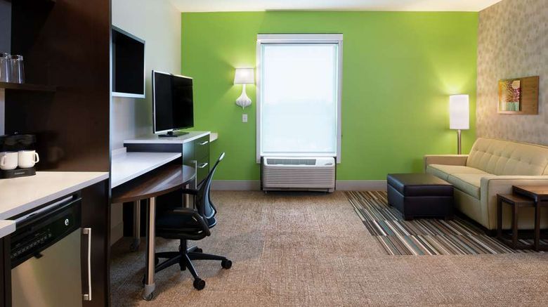 <b>Home2 Suites Indianapolis So/Greenwood Room</b>. Images powered by <a href="https://iceportal.shijigroup.com/" title="IcePortal" target="_blank">IcePortal</a>.