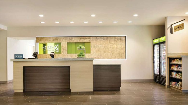 <b>Home2 Suites Williamsville Buffalo Arpt Lobby</b>. Images powered by <a href="https://iceportal.shijigroup.com/" title="IcePortal" target="_blank">IcePortal</a>.