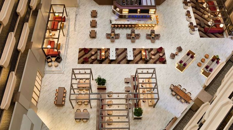 <b>Embassy Suites Phoenix Downtown North Lobby</b>. Images powered by <a href="https://iceportal.shijigroup.com/" title="IcePortal" target="_blank">IcePortal</a>.