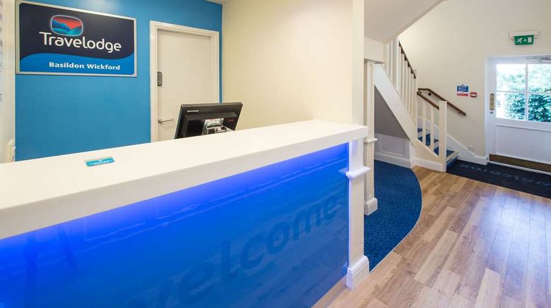 <b>Travelodge Basildon/Wickford Lobby</b>. Images powered by <a href="https://iceportal.shijigroup.com/" title="IcePortal" target="_blank">IcePortal</a>.