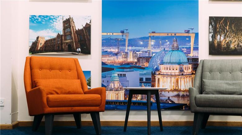 <b>Travelodge Belfast Central Lobby</b>. Images powered by <a href="https://iceportal.shijigroup.com/" title="IcePortal" target="_blank">IcePortal</a>.