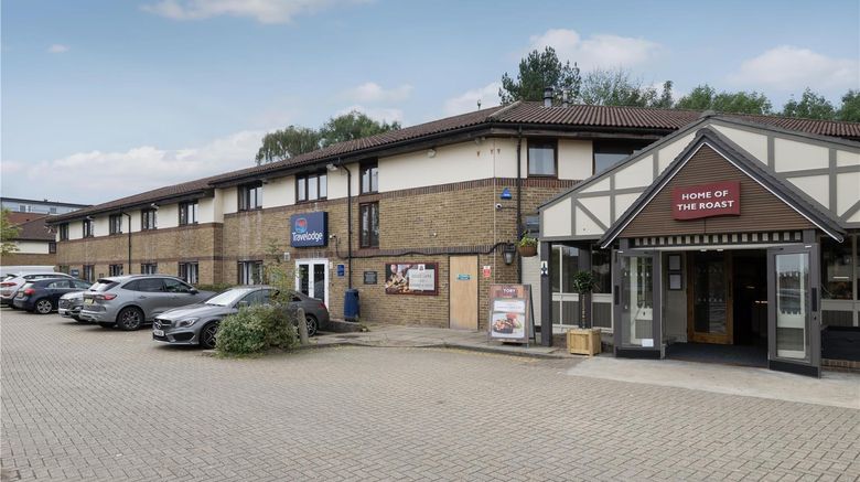 <b>Travelodge Borehamwood Studio Way Exterior</b>. Images powered by <a href="https://iceportal.shijigroup.com/" title="IcePortal" target="_blank">IcePortal</a>.