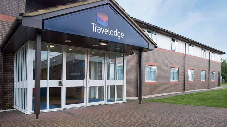 <b>Travelodge Leigh Delamere West Exterior</b>. Images powered by <a href="https://iceportal.shijigroup.com/" title="IcePortal" target="_blank">IcePortal</a>.