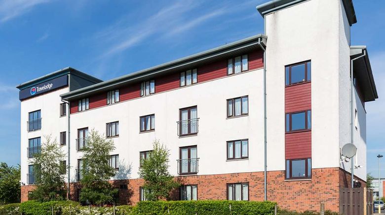 Travelodge Glasgow Braehead Exterior. Images powered by <a href="https://iceportal.shijigroup.com" target="_blank" rel="noopener">Ice Portal</a>.