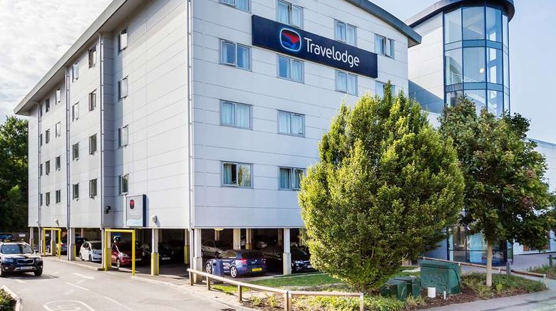 Travelodge Guildford Exterior. Images powered by <a href="https://iceportal.shijigroup.com" target="_blank" rel="noopener">Ice Portal</a>.
