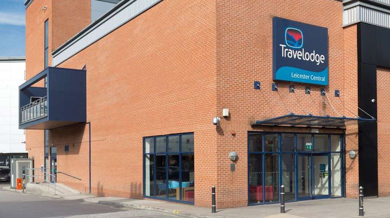 Travelodge Leicester Central Exterior. Images powered by <a href="https://iceportal.shijigroup.com" target="_blank" rel="noopener">Ice Portal</a>.