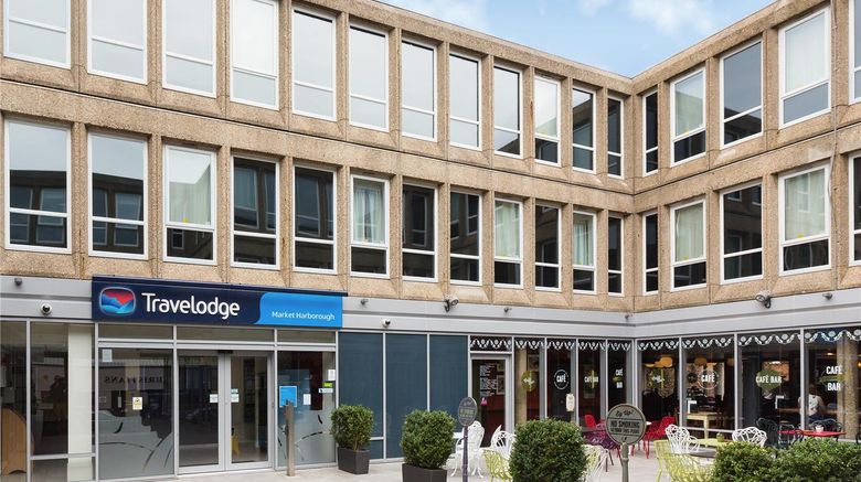 Travelodge Market Harborough Exterior. Images powered by <a href="https://iceportal.shijigroup.com" target="_blank" rel="noopener">Ice Portal</a>.